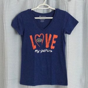 UF Gator “Love my Gators” top